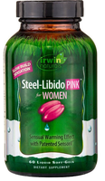 Irwin Naturals Supplementen   Steel Libido Pink For Women 60 Stuks