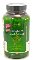 Irwin Naturals Supplementen   Womens Living Green Liquid Gel 120 Stuks
