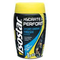 Isostar Poeder Hydrate And Perform Sportdrank Fresh Tht 400gram