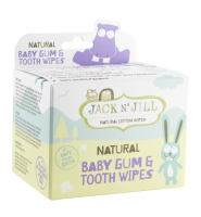 Jack N Jill Natural Baby Gum & Tooth Wipes (25st)