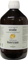 Jacob Hooy Levertraan/visolie Vitamine A & D (500ml)