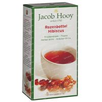 Jacob Hooy Rozenbottel Hibiscus Thee Zakjes 20 Zakjes