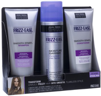 John Frieda Frizz Ease Set   Shampoo 295ml Conditioner 295ml Hairspray 340gr