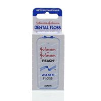 Johnson Dental Reach Floss Waxed 200 Meter 1 Stuks