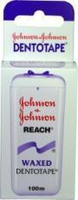 Johnson And Johnson Flosdraad Dental Reach Tape Waxed 100mtr