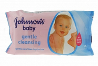 Johnsons Baby Doekjes Gentle Cleansing 56st