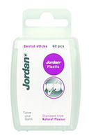 Jordan Dental Sticks   Plastic Tandenstoker 60 Stuks