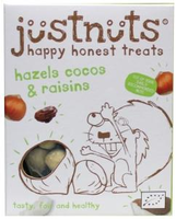 Justnuts Hazels Cocos & Raisins 60g