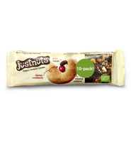 Justnuts Seed & Nut Bar: Cashew, Cranberry & Cacao 10 Pack (repenactie) (10x 30gr)