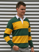 Geel/groene Rugbyshirts
