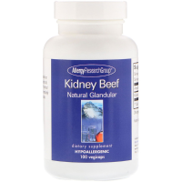 Kidney Beef Natural Glandular 100 Vegicaps   Allergy Research Group
