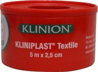 Klinion Kliniplast Textile 5mx2,5cm 1st