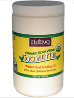 Kokosnoot Olie, Biologisch & Extra Vierge (823 Gram)   Nutiva