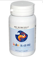 Krill Olie Voor Kinderen (60 Licaps Capsules)   Dr. Mercola