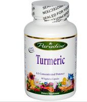 Turmeric (60 Veggie Caps)   Paradise Herbs