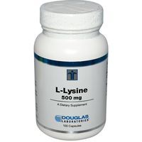 L Lysine 500 Mg (100 Capsules)   Douglas Laboratories