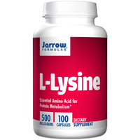 L Lysine 500 Mg (100 Capsules)   Jarrow Formulas