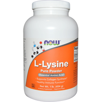 L Lysine Pure Powder (454 Gram)   Now Foods