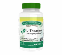 L Theanine (as Phytosure™) 200 Mg (non Gmo) (60 Vegicaps)   Health Thru Nutrition