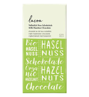 Lacoa Chocolade Melk Hazelnoot (80g)