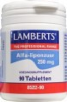 Lamberts Alfa Liponzuur 250mg Tabletten 90st