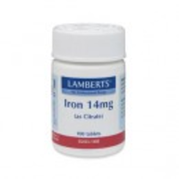 Lamberts Ijzer Citr 14mg 8243   Tabletten