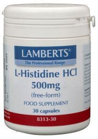 Lamberts L Histidine 500 8313 Capsules