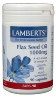 Lamberts Lijnzaad (flax Seed) 1000 Mg 90vcap