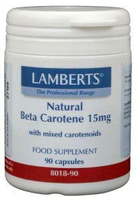 Lamberts Vitamine A 15 Mg Natuurlijke (beta Caroteen) (90ca)