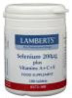 Lamberts Selenium 200 Mcg Met Vitamine A C E (100tb)