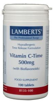 Lamberts Vitamine C 500 Time Released & Bioflavonoiden 100tab