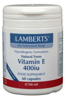Lamberts Vitamine E 400ie Natuurlijk (60vc)
