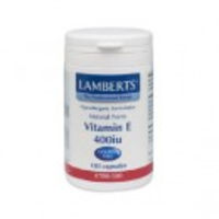 Lamberts Vitamine E 400ie Nat 8708 Capsules 180caps