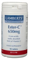 Lamberts Vitamine Ester C 650 Mg 90tab