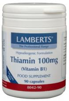 Lamberts Vitamine B1 100mg 8042 Capsules