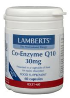 Lamberts Voedingssupplementen Co Enzym Q10 30mg L8531 60 Vegetarische Capsules
