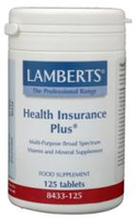 Lamberts Voedingssupplementen Health Insurance Plus L8433 125 Tabletten