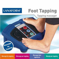 Lanaform Foot Tapping Massageapparaat Blauw