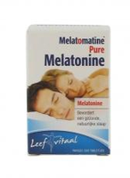 Leefvitaal Voedingssupplementen Melatomatine Pure 500 Tabletten