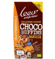 Leev Bio Chocolade Chip Muffins Bakmix Glutenvrij (220g)