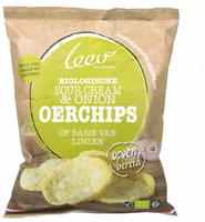 Leev Oerchips Sour Cream & Onion Bio (50g)