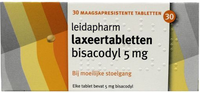 Leidapharm Bisacodyl Laxeertabletten 5mg 30tab