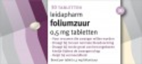 Leidapharm Foliumzuur 0,5mg Tabletten 30st
