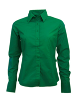Casual Groen Overhemd Voor Dames