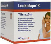 Leukotape 7.5cm X 5m Huidkleur (1st)