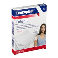 Leukoplast® Cutisoft® Non Woven Steriel 7,5 X 7,5 Cm 79995 00 12 Stuks