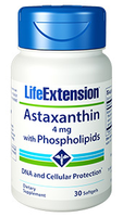 Life Extension Astaxanthin With Phospholipids 4 Mg   30 Caps