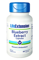 Life Extension Blueberry Extract   60 Caps
