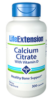 Life Extension Calcium Citrate With Vitamin D   300 Caps