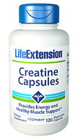 Creatine Capsules (120 Veggie Capsules)   Life Extension